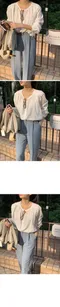 TRENDY MADE－細褶西裝長褲：4 size（有加長版本）