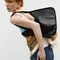 韓國設計師品牌yeomim－ridge bag (crinkle black)