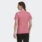 (女)【愛迪達ADIDAS】ESSENTIALS  短袖T恤-粉紅/白 H07811