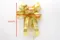 金薄相間蝴蝶結 (W780-10/Gold Thin Interlaced Butterfly Bow) ｜手作｜布置｜金色｜緞帶用途