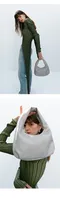韓國設計師品牌Yeomim - mini plump bag (taupe)：水泥灰