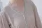 2件ＳＥＴ！珍珠釦抽繩設計蕾絲罩衫+全蕾絲圓裙＿（2色:淺卡）