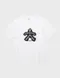 【22SS】 mahagrid 夜光骷顱頭Logo短袖上衣（白）