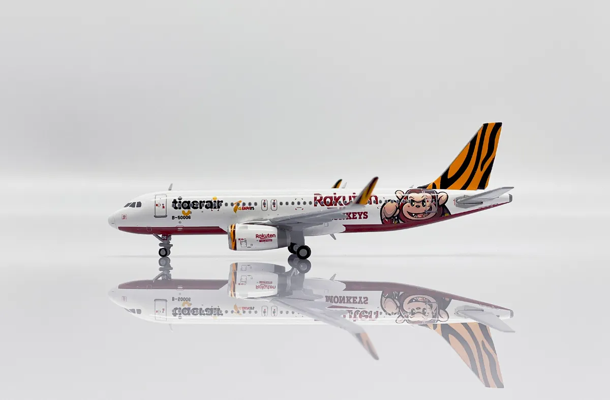 tigerair タイガーエア台湾 A320neo jc 1:400 tigerair A320neo タイガーエア台湾 エアバス jc 1:400