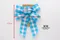 無限時尚格子蝴蝶結(PF263/Infinite Fashion Plaid Butterfly Bow) ｜手作｜布置｜紅色｜緞帶用途