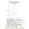 S925銀針新中式仿和田玉長款流蘇耳環