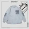 “Gnomes lab” 23AW Patchwork Contrast Oxford Shirt / 拼接撞色牛津襯衫