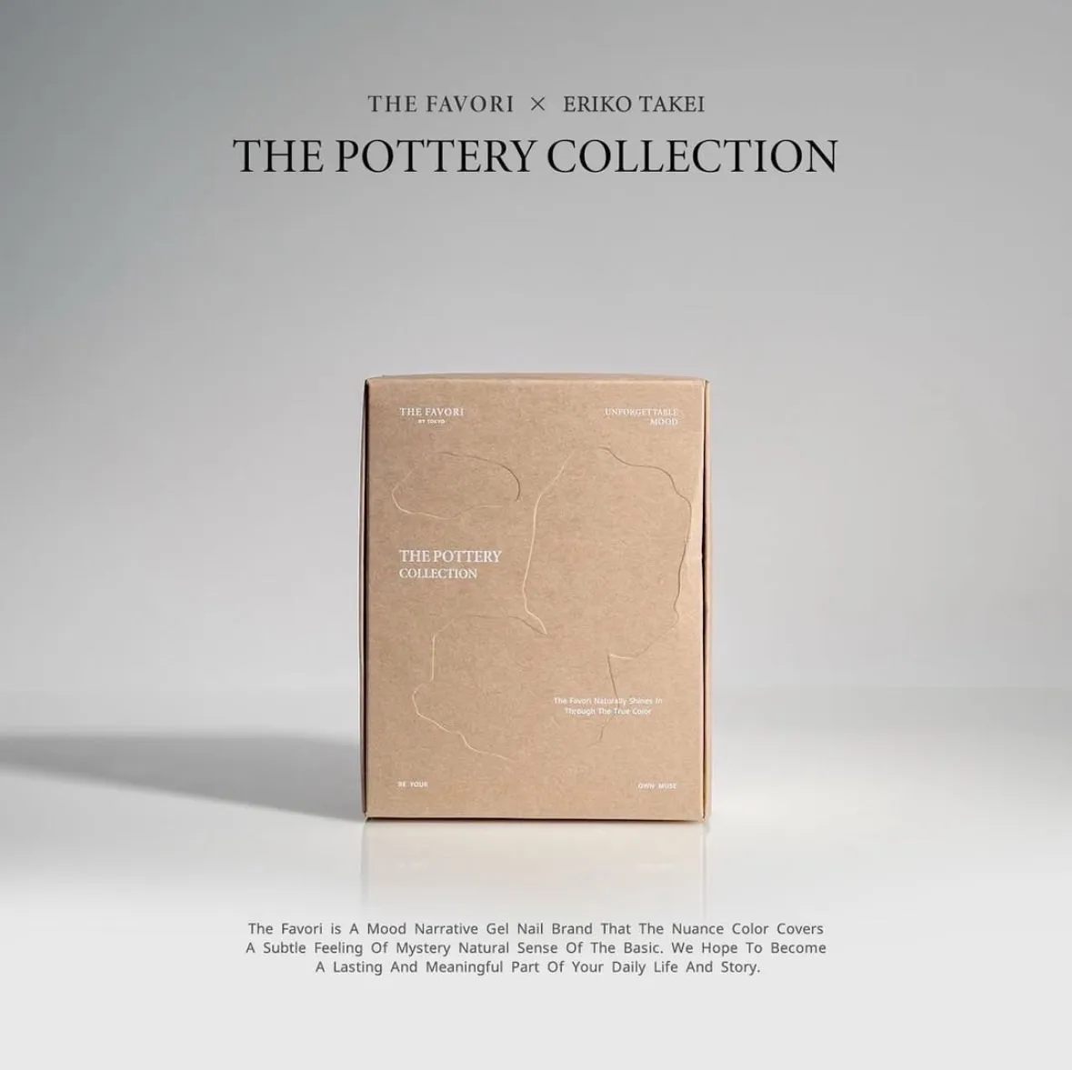 THE FAVORI x TAKEI ERIKO THE POTTERY凝膠6色