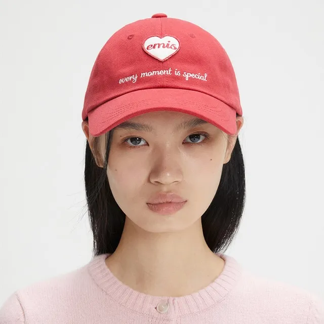 [EMIS] HEART WAPPEN BALL CAP ★チョンヘイン着用 EMIS] HEART WAPPEN BALL CAP ☆チョンヘイン着用 (EMIS/ハット