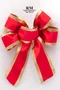 雙色聖誕蝴蝶結 (W924G/wo-tone Christmas Butterfly Bow) ｜手作｜布置｜織帶｜緞帶用途