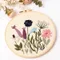 <團購限定>花朵刺繡DIY包｜初學者｜居家裝飾｜花朵｜文青風｜十字繡｜材料包｜刺繡花圈｜推薦好物
