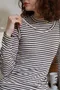 Striped Spring Wool Long T