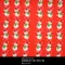 KF0372-7 滿版聖誕雪人亮蔥布料(KF0372-7 Christmas/Snowman Pattern Fabric)