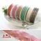 K85 雙金邊中金線金蔥緞帶 19mm (K85 Metallic Woven Ribbon -19mm)