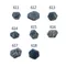 【絕版】超光高品質天然六面柱狀藍寶石原礦(編號610~618)