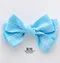 波西米亞蝴蝶結 (K1285-2Bohemian Butterfly Bow) ｜手作｜布置｜水藍色｜緞帶用途