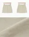 Slowand  －基礎單色短裙：2 colors