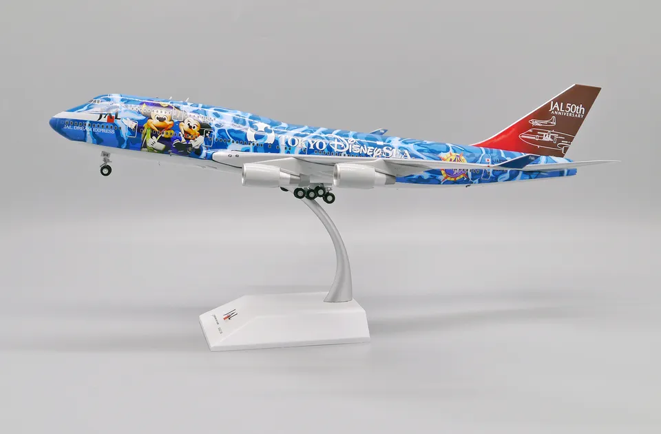 JC Wings 1/200 日本航空JAL B747-400 JA8912 <東京迪士尼海洋>