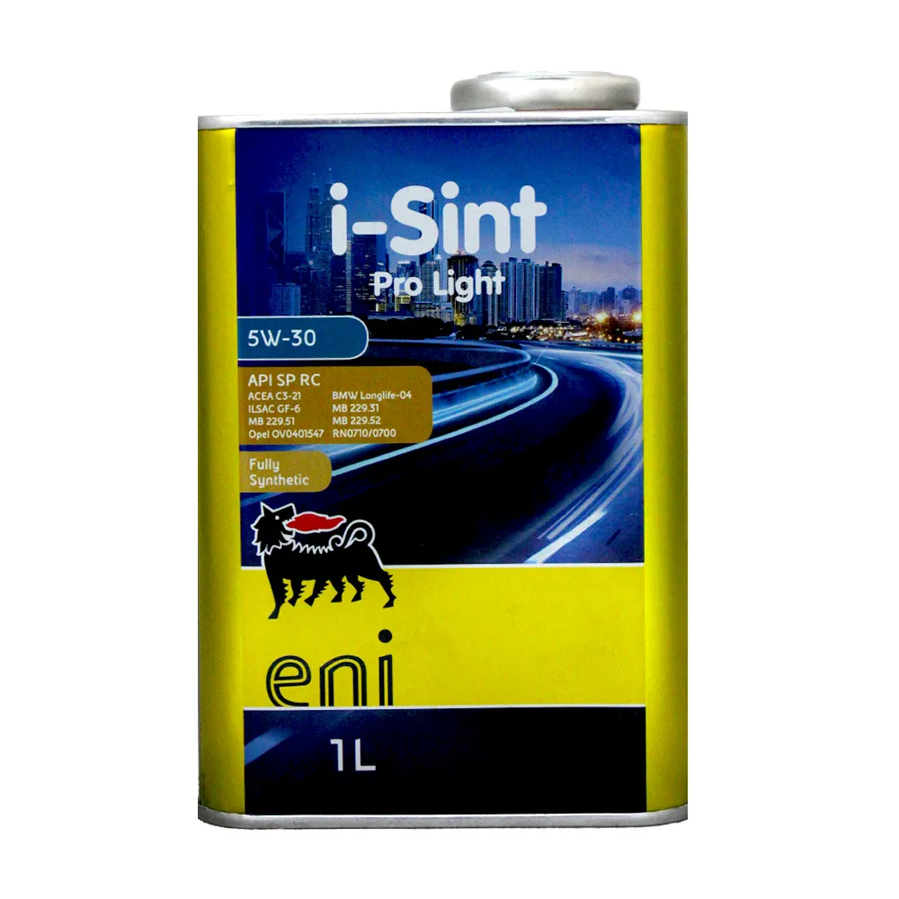 【缺貨】ENI I-SINT PRO LIGHT 5W30 全合成機油 1L 鐵罐