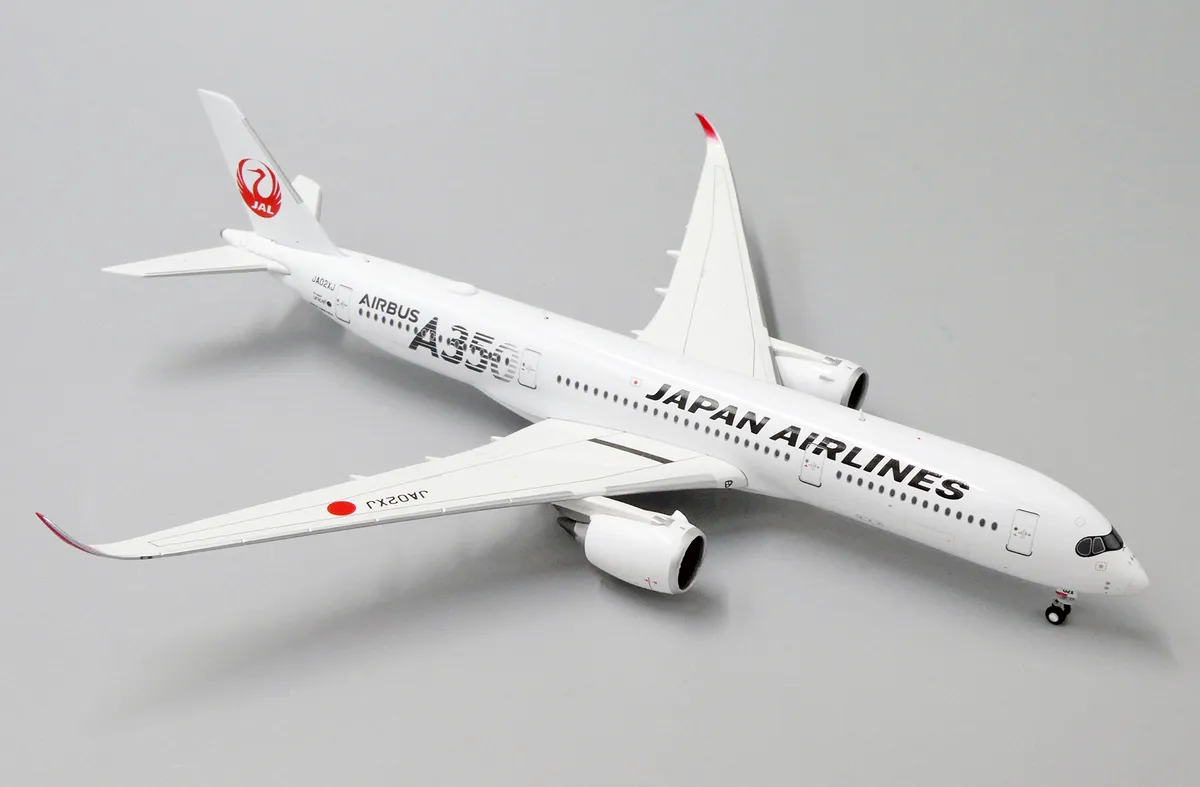 JC Wings 1/400 日本航空JAL A350-900 JA02XJ <銀色>