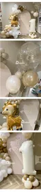 氣球佈置：森林小zoo派對情境背板套組 [DNB880007]