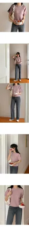 98doci made－深灰藍直筒牛仔褲：3 size（有加長版本）