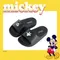 預購)【Disney 迪士尼】迪士尼童鞋 小熊維尼 不對稱造型飾片防水拖鞋-奶茶/綠/粉/黑