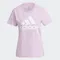 (女)【愛迪達ADIDAS】ESSENTIALS  短袖T恤-淡粉紫白 GV4030