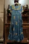 70's Dress/70年代復古純棉CAMPOST圖標連身裙