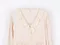 LINENNE－melia stripe lace blouse (2color)：蕾絲滾邊浪漫襯衫/品牌自訂款