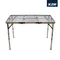 【KZM】 四段式三折合鋼網桌含收納袋-鋼網系列