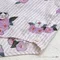 ❤️熱賣追加❤️日系貓貓與椿花粉紫條紋上衣