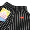 COOKMAN Chef Pants Stripe T/C Black 231-83801