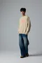 NIHOW made｜毛毛哭泣小花大學TEE(杏)