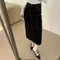 【預購】正韓 率性車線口袋裙