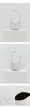 韓國設計師品牌Yeomim－pod bag (cream)奶油白色
