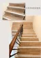 溫潤木紋舒適毯樓梯