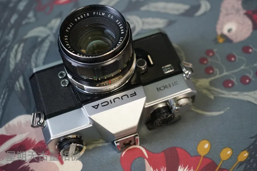 FUJICA ST801+FUJI 55mm F1.8 底片單眼相機M42