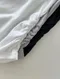 側腰抓褶合身短Tee ( 三色)