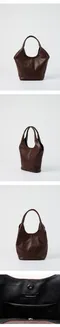 韓國設計師品牌Yeomim－mini vase bag (choco brown) 小款花瓶包 棕色