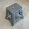 [ WHATNOT ] FOLDING STEP STOOL 摺疊墊高椅-灰/米色｜預購 露營椅 折疊椅 踏腳凳 椅凳 行動冰箱支架