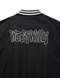 【25SS】Wacky Willy 小火柴LOGO棒球外套(黑)