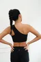 Vitalis 粗單肩 Bra Top | 1色
