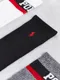 【 現貨 】Ralph Lauren 經典Logo 中高筒襪三入組