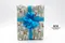 藍色花朵禮盒包裝(K1048-32/Blue Floral  Box Packaging)