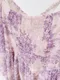 水墨素描 馬甲式雪紡洋裝＿(4色:紫)