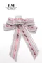 銀雪繽紛蝴蝶結 (K1414S/Silver Snow Colorful Butterfly Bow) ｜手作｜布置｜銀色｜緞帶用途