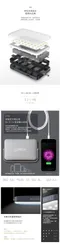 『停電對策』大N9 行動電源三色溫照明燈-神秘黑 (N9Lumena+Black) + 山水SANSUI 5吋無線夾式LED隨行風扇 SHF-N63