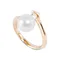 天然頂級全圓珍珠（8 mm） | 幸福人氣設計款戒指