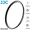 JJC防刮抗靜電S+MCUV濾鏡72mm濾鏡72mm保護鏡F-WMCUV72(2.4mm超薄框;38層多層膜L39;德國SCHOTT光學玻璃;透光率≧99.5%,硬度9HD)